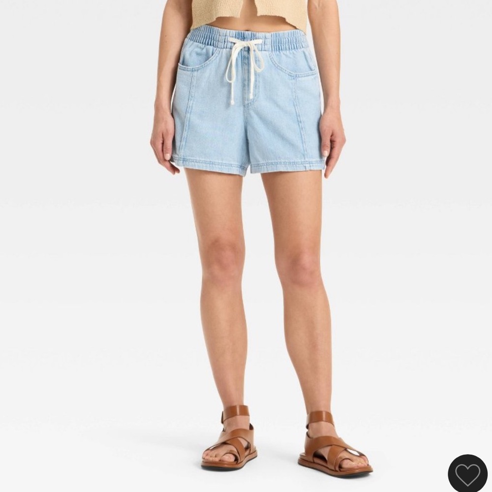 Universal Thread Blue Jean Shorts Relaxed Fit